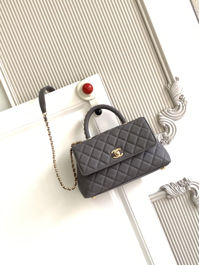 Ch**el top handle bags